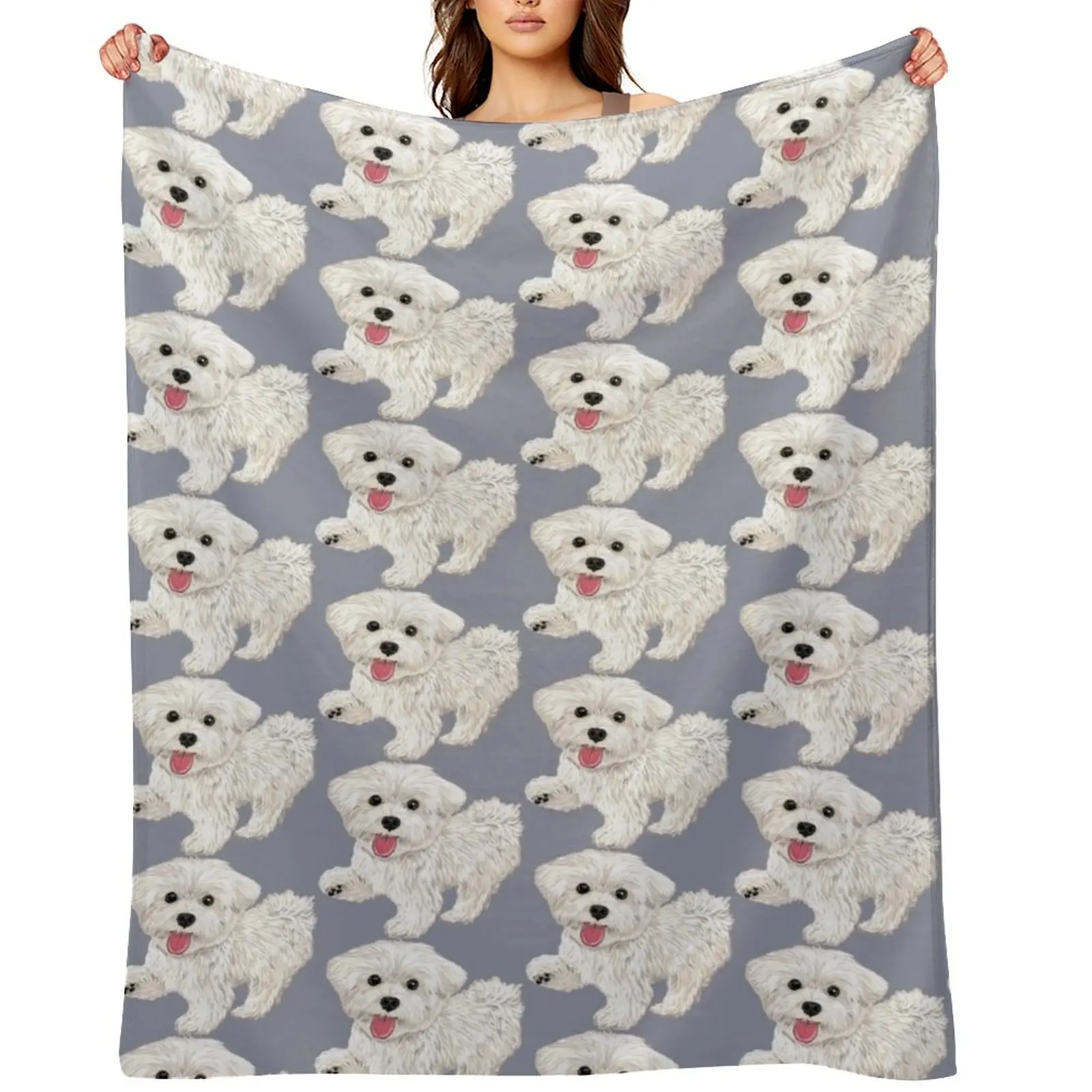 Maru the Maltese Throw Blanket Luxury Thicken Soft Plaid Furrys Decoratives Blankets
Maru the Maltese Throw Blanket Luxury Thicken Soft Plaid Furrys Decoratives Blankets