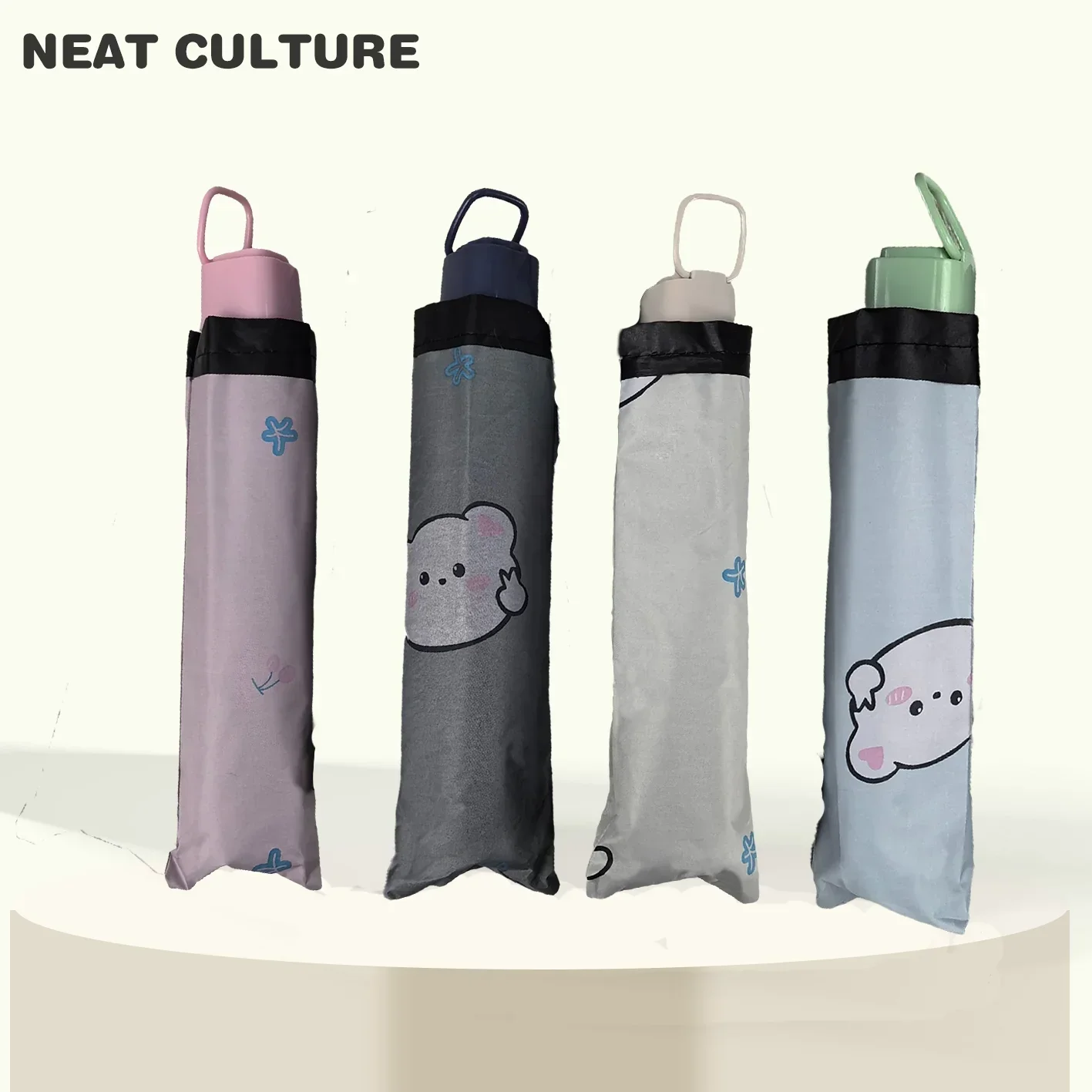 NEAT CULTURE 8-костный зонт в тройной складе плюс толстый виниловый солнцезащитный козырек для дождя и солнца
NEAT CULTURE 8-костный зонт в тройной складе плюс толстый виниловый солнцезащитный козырек для дождя и солнца