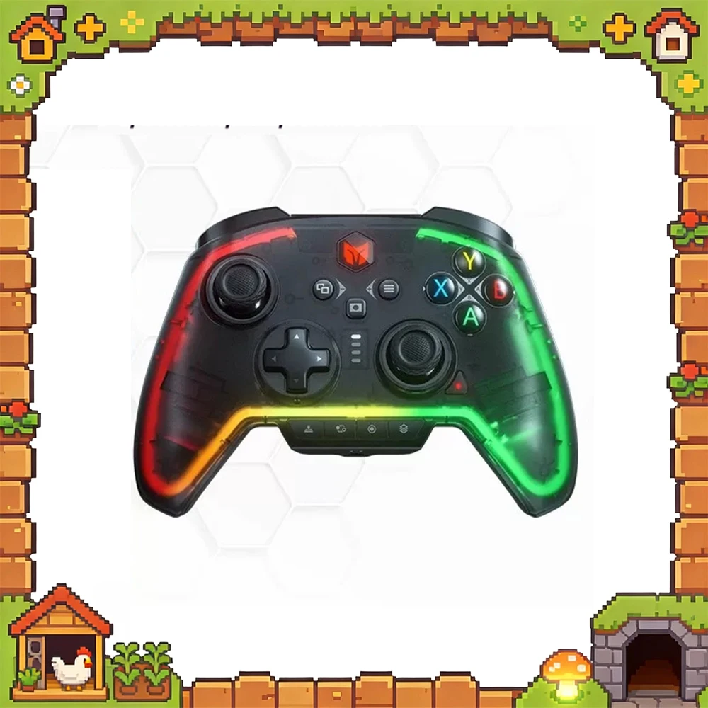 MOJHON Rainbow 2PRO Gamepads Wireless Three Mods Two-stage Hall Trigger Game Handles Adaptive Calibration PC Gifts
MOJHON Rainbow 2PRO Gamepads Wireless Three Mods Two-stage Hall Trigger Game Handles Adaptive Calibration PC Gifts