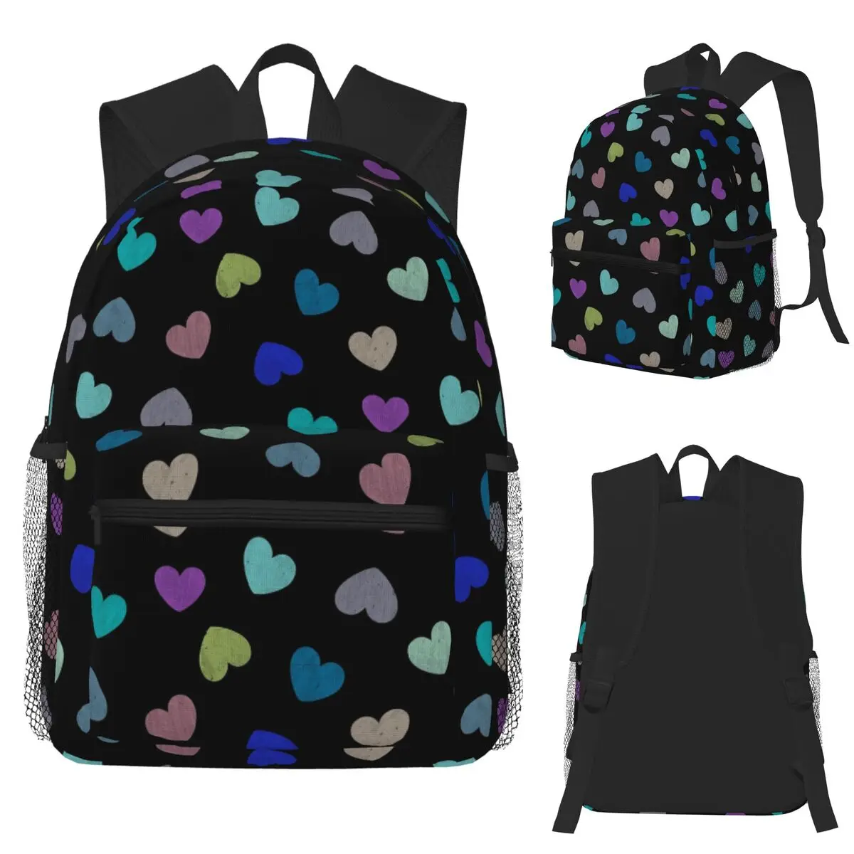 Colorful Grunge Hearts Seamless Student Backpack School Bag Hiking Travel Daypack for Men Women Fashion Bookbag Shoulder Bags
Colorful Grunge Hearts Seamless Student Backpack School Bag Hiking Travel Daypack for Men Women Fashion Bookbag Shoulder Bags