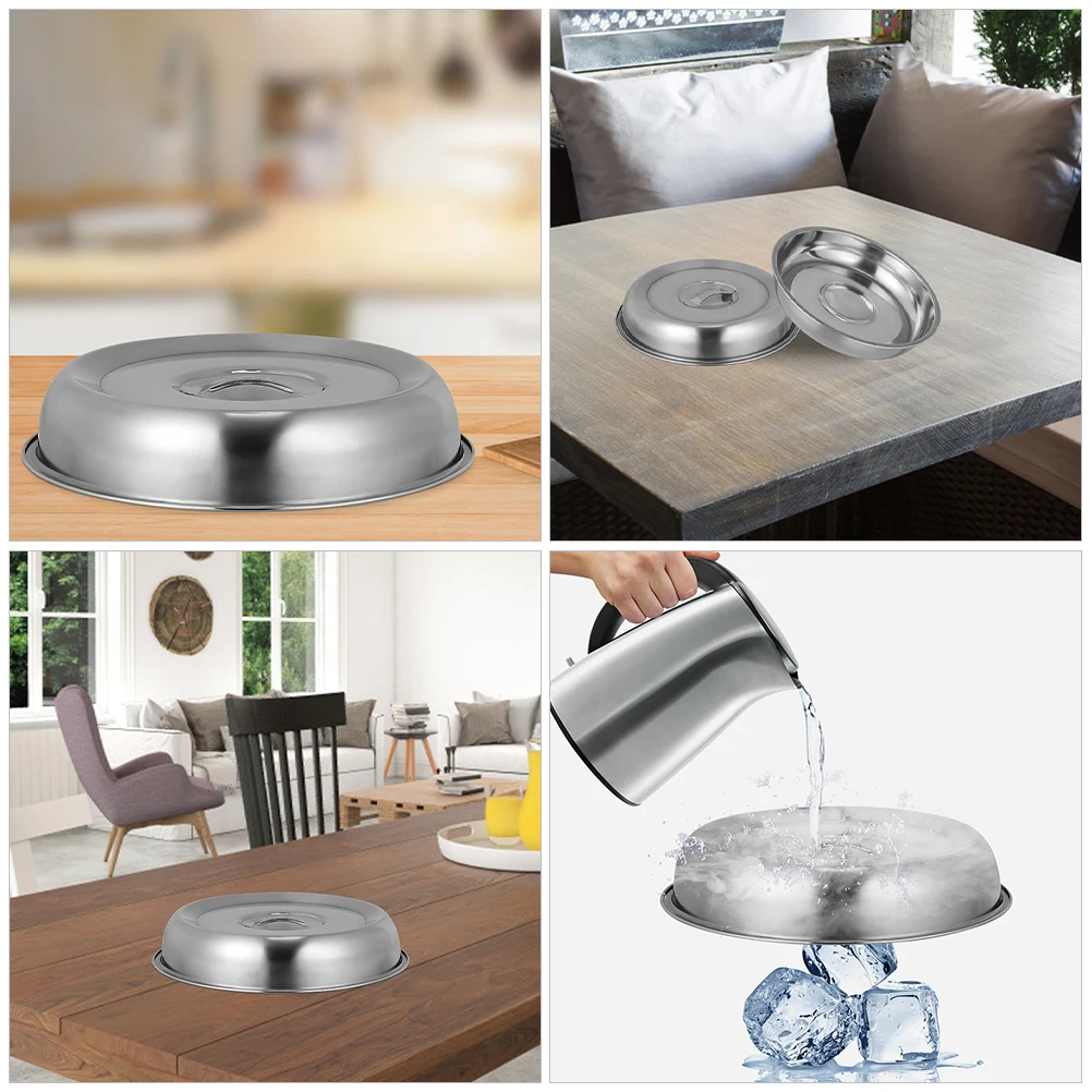 3 шт., 20 см, крышки для еды из нержавеющей стали, анти-брызгивающиеся куполообразные защитные крышки для стейка, кухонная посуда для ресторана, аксессуары
3 шт., 20 см, крышки для еды из нержавеющей стали, анти-брызгивающиеся куполообразные защитные крышки для стейка, кухонная посуда для ресторана, аксессуары