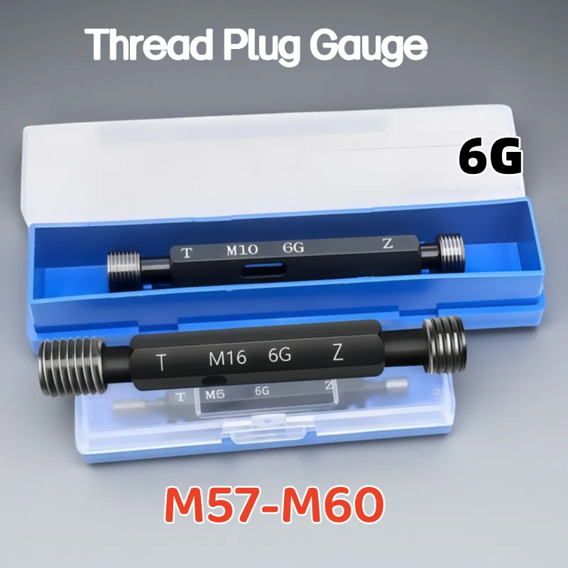 1PCS 6G fine tooth metric pre plating internal thread plug gauge/thread gauge M57 M58 M59 M60 X0.75 X1.5 X2 X3
1PCS 6G fine tooth metric pre plating internal thread plug gauge/thread gauge M57 M58 M59 M60 X0.75 X1.5 X2 X3