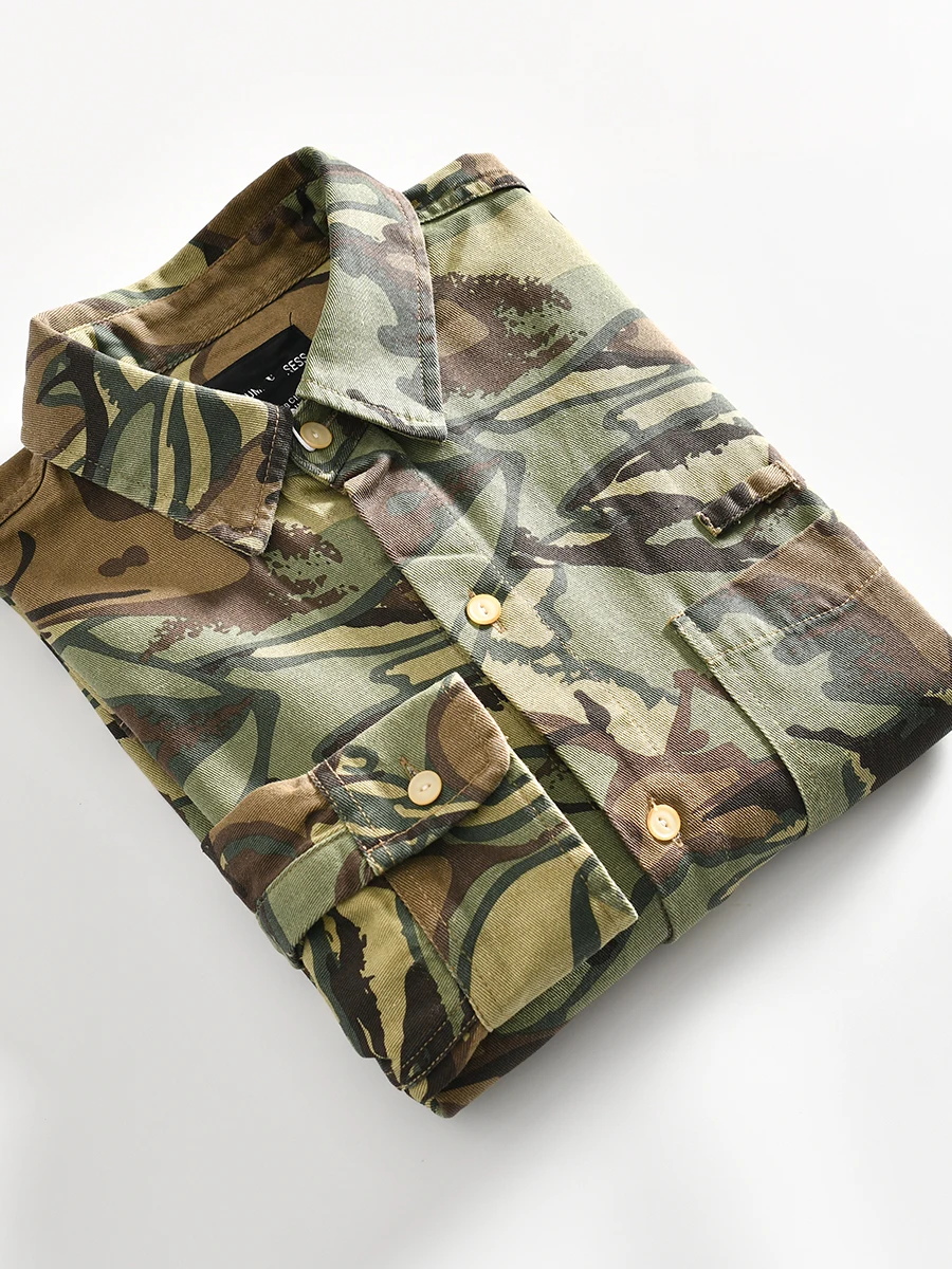 Cool American Style Men's Long Sleeve Loose Fit Retro Shirt Couple's Versatile Handsome Outerwear Spring Youth Trend
Cool American Style Men's Long Sleeve Loose Fit Retro Shirt Couple's Versatile Handsome Outerwear Spring Youth Trend