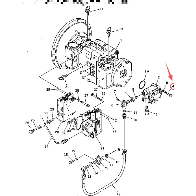 708-25-14901 7082514901 Gear pump overflow valve for KOMATSU excavator PC200-3
708-25-14901 7082514901 Gear pump overflow valve for KOMATSU excavator PC200-3