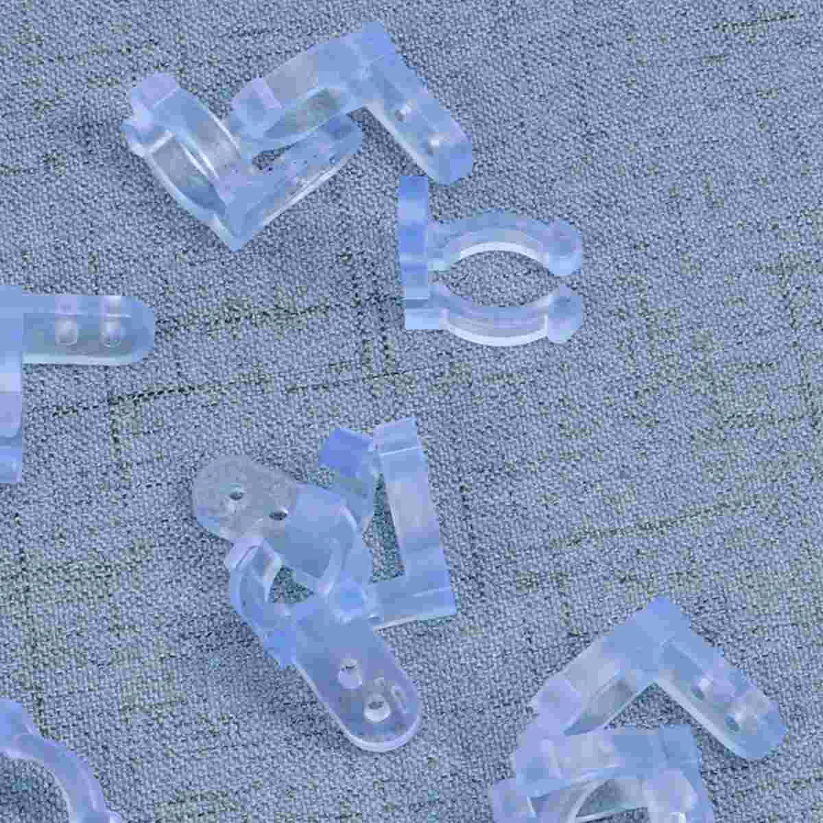 100PCS/Pack Clear PVC LED Rope Light Clips Holder Durable Mounting Rope Light Clips for Round Rope Light
100PCS/Pack Clear PVC LED Rope Light Clips Holder Durable Mounting Rope Light Clips for Round Rope Light