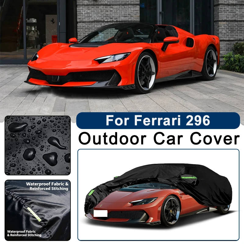 Outdoor Car Cover Waterproof Dustproof UV Sun Protection, Full Car Protector Exterior Accessories For Ferrari 296 F171
Outdoor Car Cover Waterproof Dustproof UV Sun Protection, Full Car Protector Exterior Accessories For Ferrari 296 F171