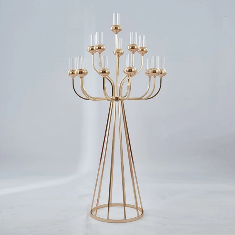 6 set Metal Candelabra Candle Holders Stands Wedding Table Centerpieces Road Lead Christmas for Home Party Decoration
6 set Metal Candelabra Candle Holders Stands Wedding Table Centerpieces Road Lead Christmas for Home Party Decoration