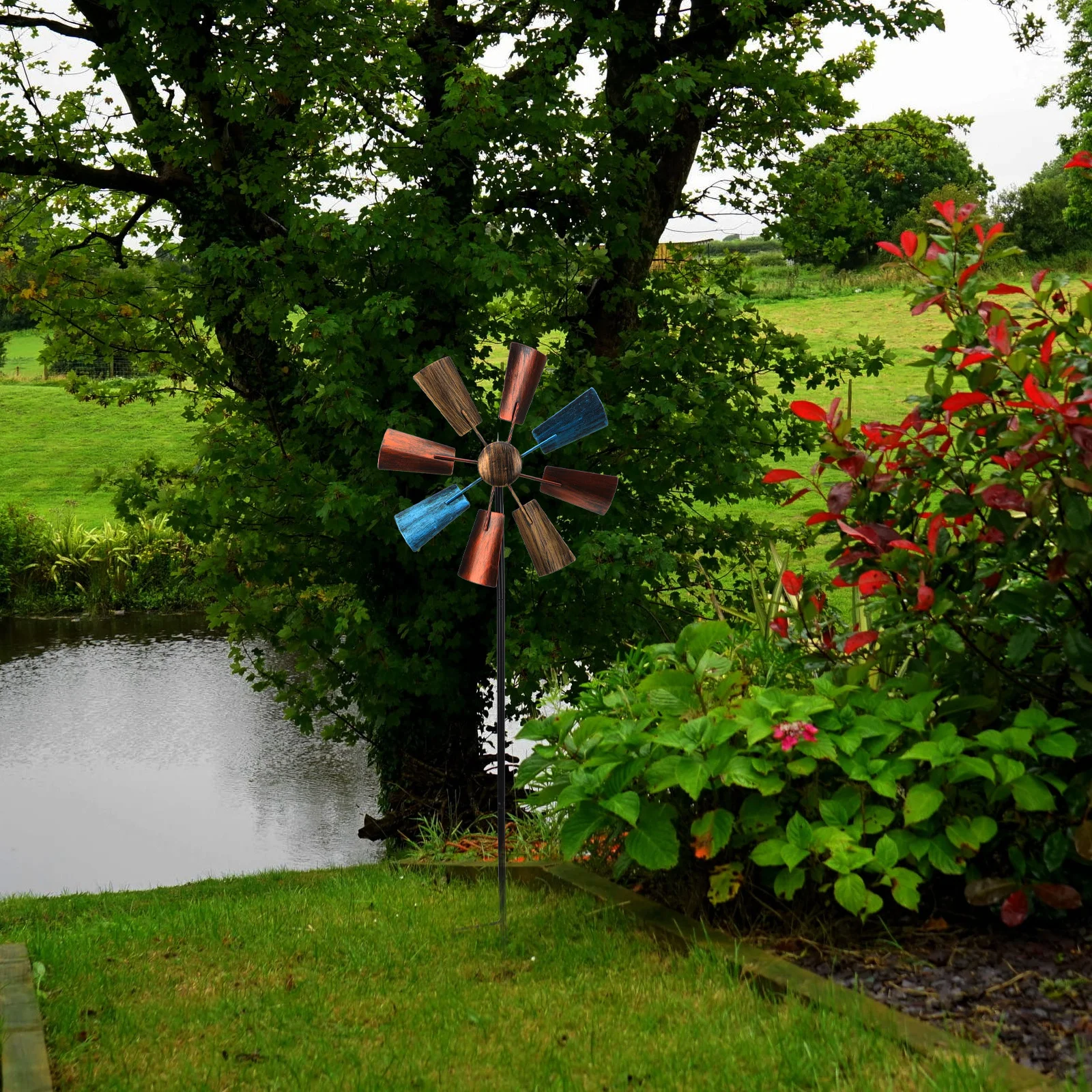 1pc Iron Windmill Decorations High Grade Material Durable Garden Outdoor Landscape Adornment Rotatable Design Balcony Park Scene
1pc Iron Windmill Decorations High Grade Material Durable Garden Outdoor Landscape Adornment Rotatable Design Balcony Park Scene