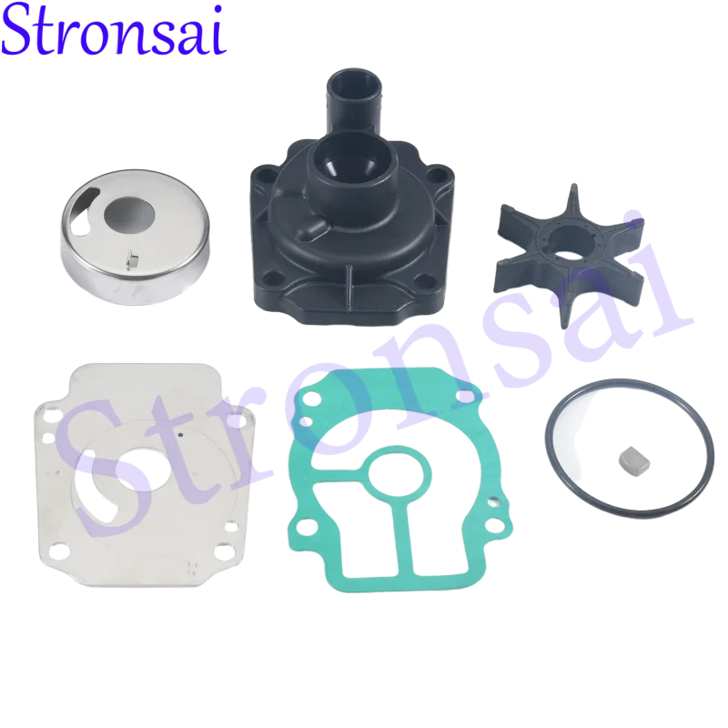 17400-94L00 17400-94L01 Water Pump Impeller Service Kit With Housing For Suzuki 4T DF25A DF30A Outboard Motor
17400-94L00 17400-94L01 Water Pump Impeller Service Kit With Housing For Suzuki 4T DF25A DF30A Outboard Motor