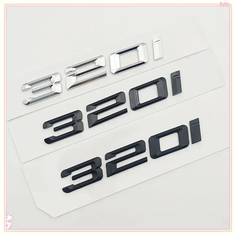 3D ABS Chrome Black Car Rear Trunk Letters Sticker For BMW 320i F30 E46 E90 G20 320i Emblem Logo Decal Auto Accessories
3D ABS Chrome Black Car Rear Trunk Letters Sticker For BMW 320i F30 E46 E90 G20 320i Emblem Logo Decal Auto Accessories
