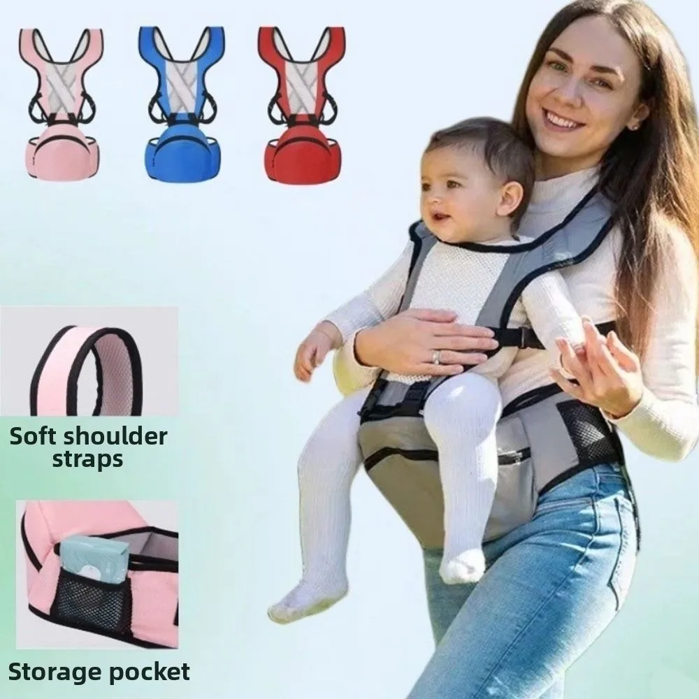 Swaddle Wrap Baby Carrier Backpack Adjustable Straps Comfortable Baby Waist Stool Breathable Fabric Hands-Free
Swaddle Wrap Baby Carrier Backpack Adjustable Straps Comfortable Baby Waist Stool Breathable Fabric Hands-Free
