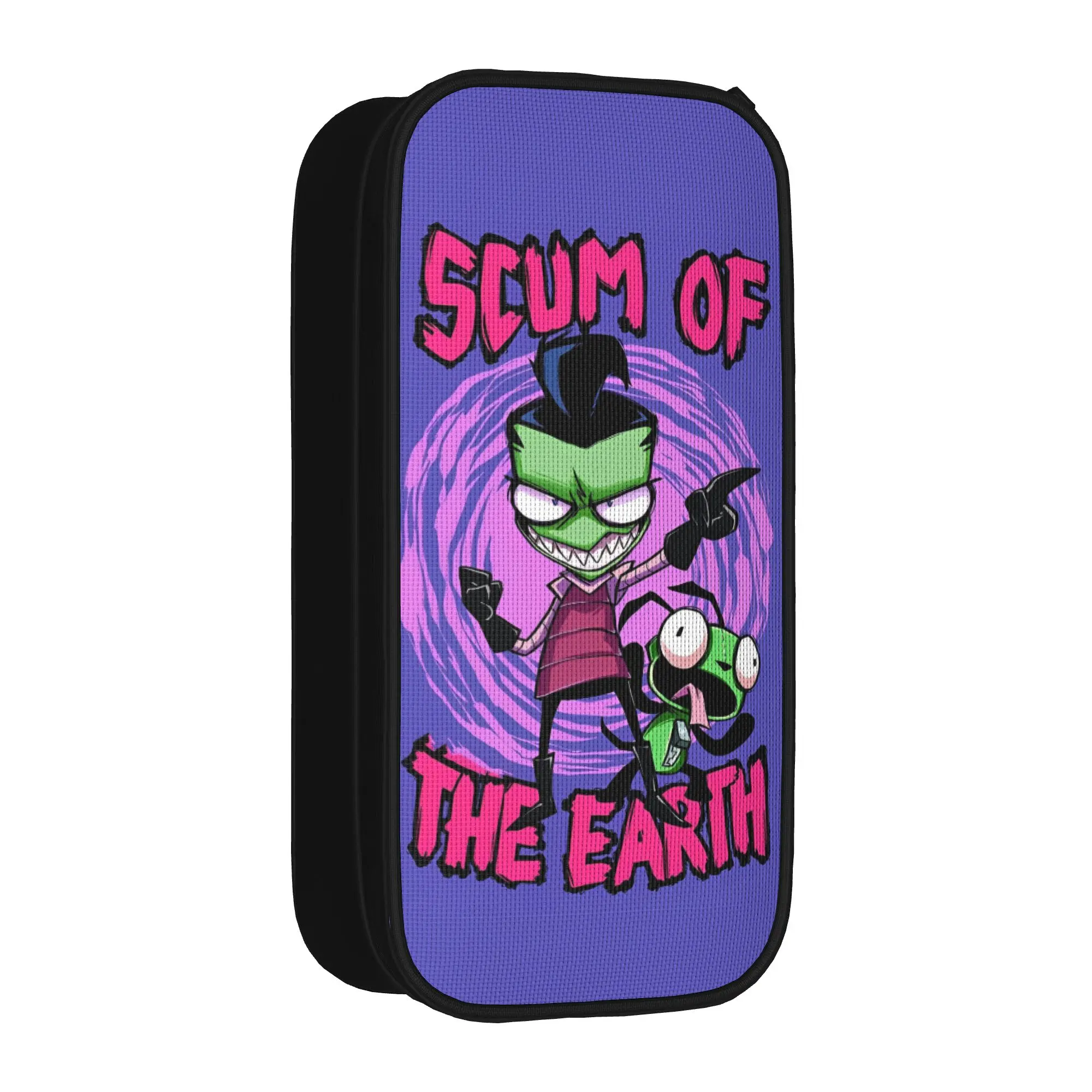 Invader Zim Pencil Cases New Cartoon Pen Holder Bag Student Large Storage Office Gift Pencilcases
Invader Zim Pencil Cases New Cartoon Pen Holder Bag Student Large Storage Office Gift Pencilcases