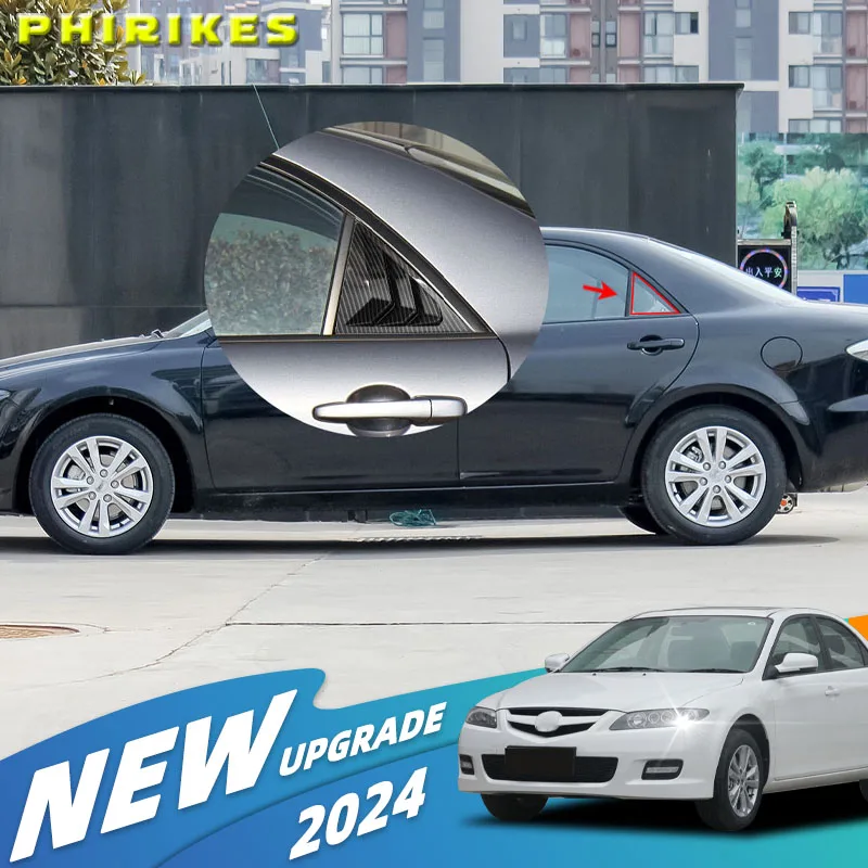 Для Mazda 6 Седан 2002-2016: Карбоновые накладки на задние боковые окна (жалюзи/дефлекторы) – Аксессуары для автомобиля
Для Mazda 6 Седан 2002-2016: Карбоновые накладки на задние боковые окна (жалюзи/дефлекторы) – Аксессуары для автомобиля