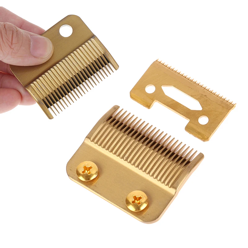 Professional 2 Holes Stagger Tooth Replacement Blades Set For 5 Star Series Magic Clip Hair Clippers 
Professional 2 Holes Stagger Tooth Replacement Blades Set For 5 Star Series Magic Clip Hair Clippers