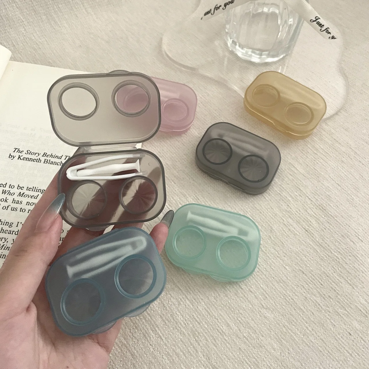 Портативный чехол для контактных линз, прозрачная коробка для хранения контактных линз, органайзер для путешествий, красочная цельная коробка-компаньон, коробка с двумя парами
Портативный чехол для контактных линз, прозрачная коробка для хранения контактных линз, органайзер для путешествий, красочная цельная коробка-компаньон, коробка с двумя парами