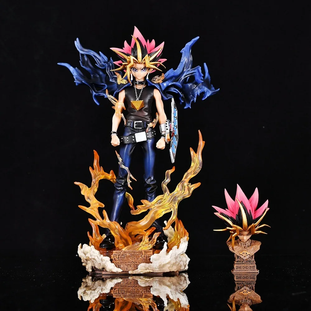 28cm Duel Monsters Anime Figure Gk Yugi Muto Figures 2 Heads PVC Action Figurine Statue Model Collection Toys Christmas Gifts
28cm Duel Monsters Anime Figure Gk Yugi Muto Figures 2 Heads PVC Action Figurine Statue Model Collection Toys Christmas Gifts