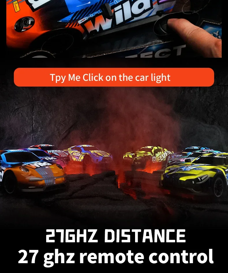 Радиоуправляемый автомобиль 1/18, 4-канальный высокоскоростной гоночный автомобиль с дистанционным управлением, электрический спортивный автомобиль, игрушечная модель автомобиля, игрушки для мальчиков, детский подарок на день рождения 
Радиоуправляемый автомобиль 1/18, 4-канальный высокоскоростной гоночный автомобиль с дистанционным управлением, электрический спортивный автомобиль, игрушечная модель автомобиля, игрушки для мальчиков, детский подарок на день рождения