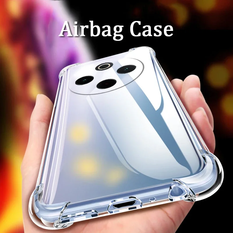 Clear Shockproof Case for IQOO Z10 5G Z9 Turbo Clear Anti-knock for IQOO Neo 10 China Z9 Turbo Z10 Phone Shell Soft TPU Cover
Clear Shockproof Case for IQOO Z10 5G Z9 Turbo Clear Anti-knock for IQOO Neo 10 China Z9 Turbo Z10 Phone Shell Soft TPU Cover