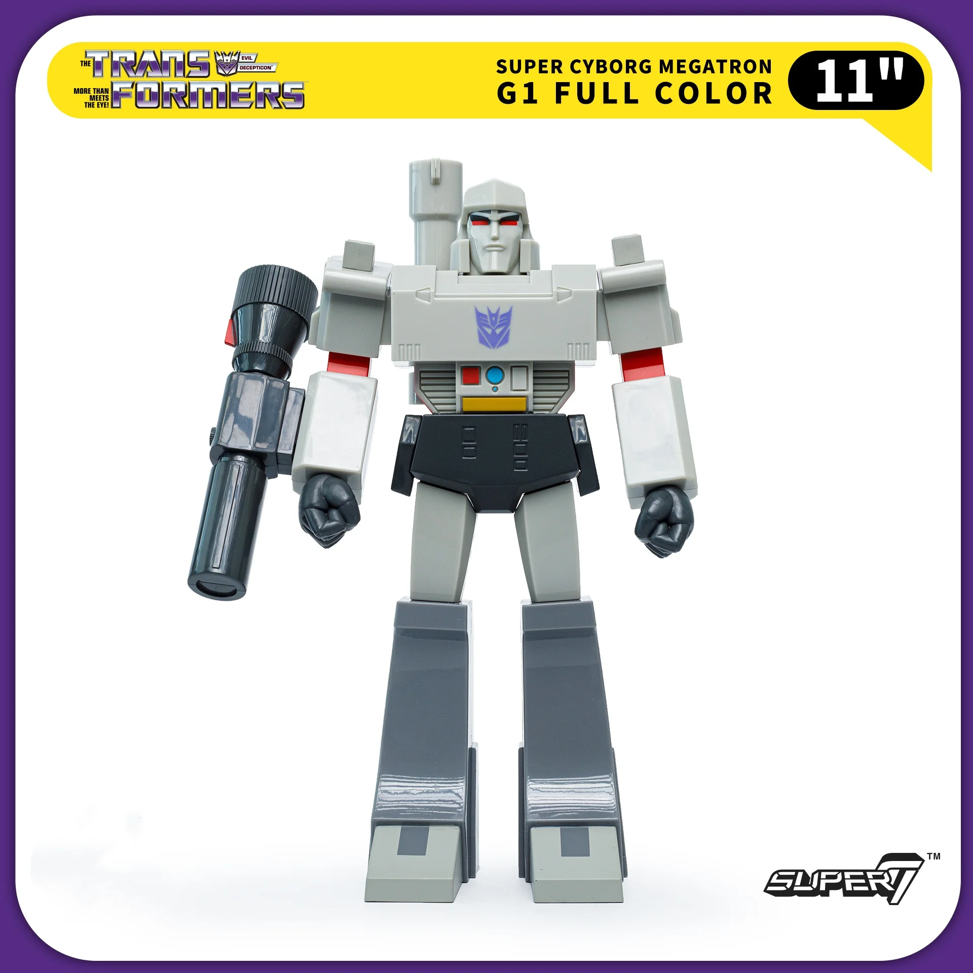 In stock Original Super7 Transformers Megatron Full Color Version Megatron G1
In stock Original Super7 Transformers Megatron Full Color Version Megatron G1