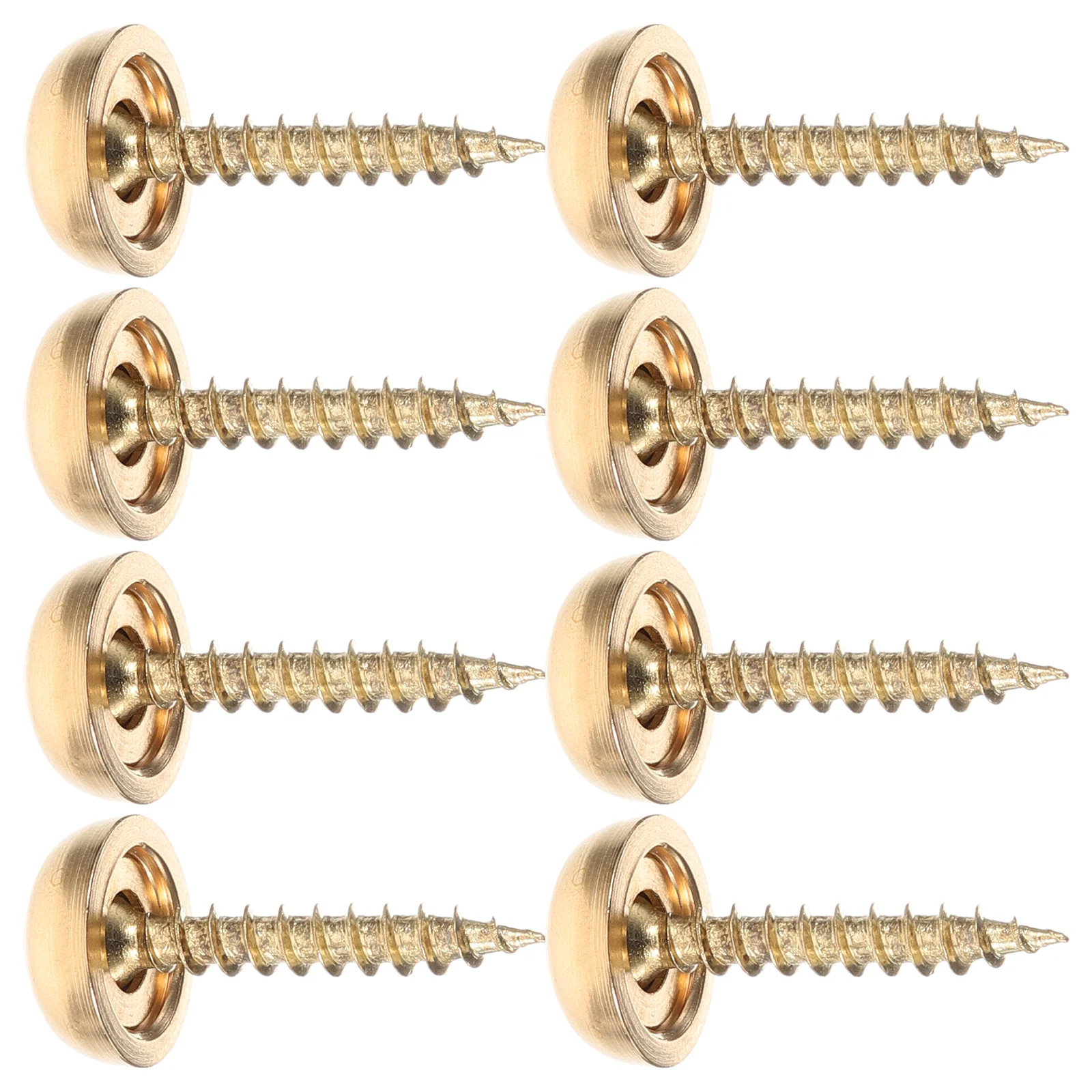 8 Pcs Nail Decor Mirror Screws with Decorative Caps Brass for Wood Rearview Cover Wall Mounting Upholstery
8 Pcs Nail Decor Mirror Screws with Decorative Caps Brass for Wood Rearview Cover Wall Mounting Upholstery