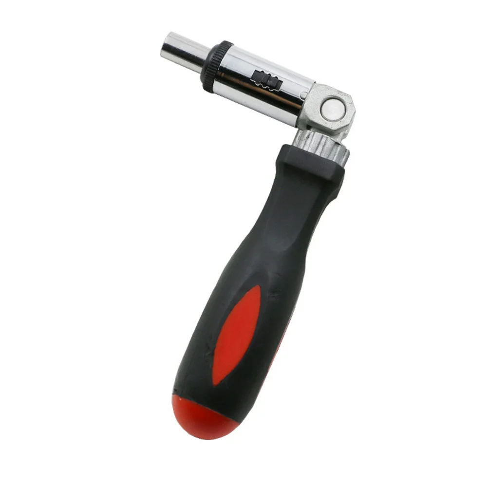 1/4 Inch Bit Holder Screwdriver Handle 0-180° Adjustable For Hard To Reach Fasteners Hexagonal Driver Tool 
1/4 Inch Bit Holder Screwdriver Handle 0-180° Adjustable For Hard To Reach Fasteners Hexagonal Driver Tool