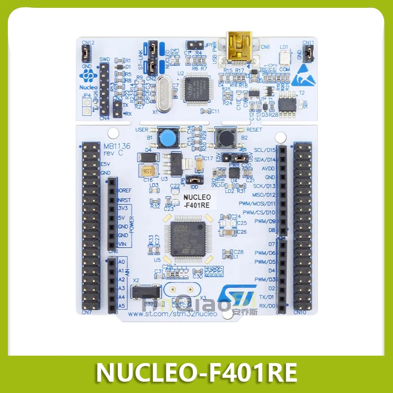 The genuine NUCLEO-F401RE stm32f401 development board in stock adopts STM32F401RET6
The genuine NUCLEO-F401RE stm32f401 development board in stock adopts STM32F401RET6