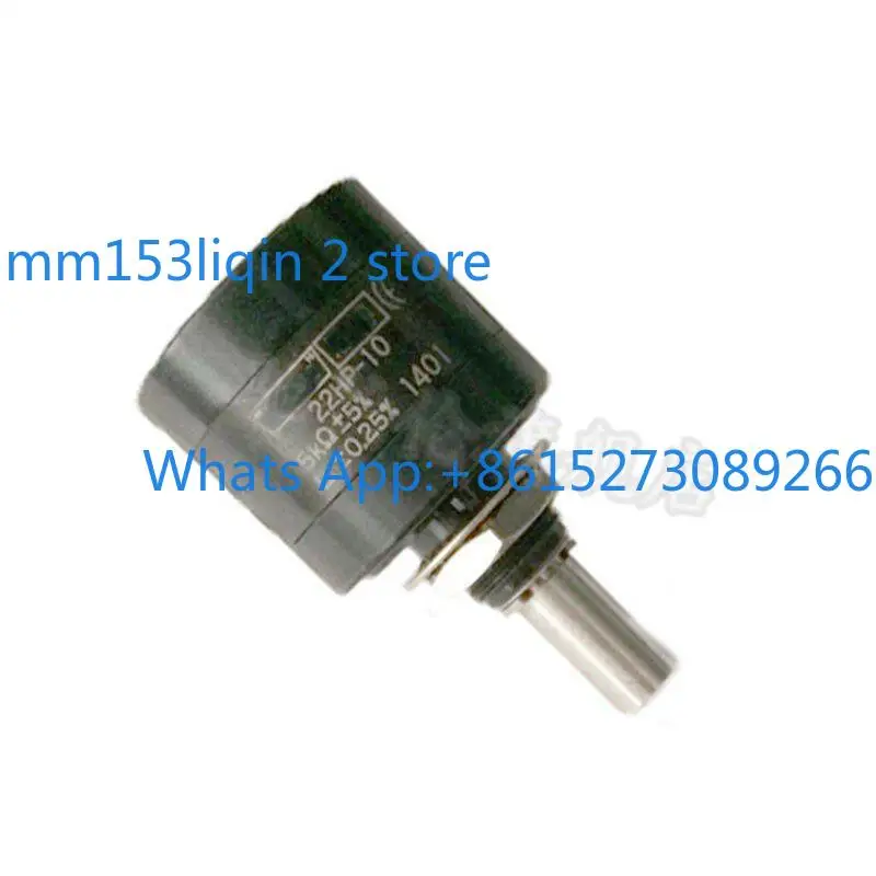 Multi-turn Wire Wrap Potentiometer 22HP-10 1K 2K 5K 10K 20K 50K 100R 200R 500R Euro
Multi-turn Wire Wrap Potentiometer 22HP-10 1K 2K 5K 10K 20K 50K 100R 200R 500R Euro