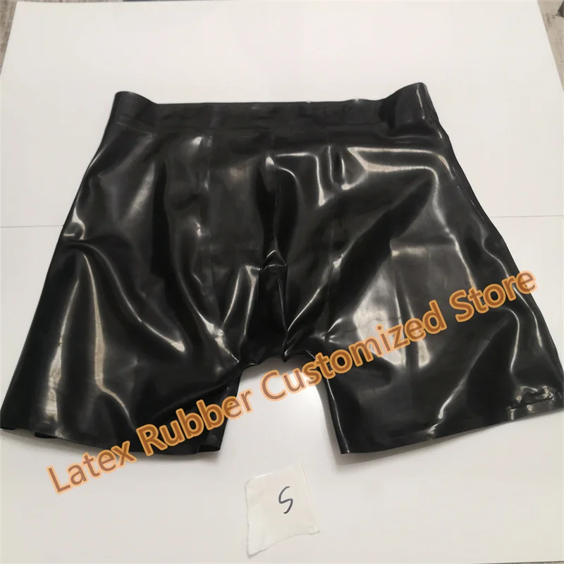 Latex Shorts Male Panties Transparent Black Cosplay Costumes for Mean Wear Customize 0.4mm
Latex Shorts Male Panties Transparent Black Cosplay Costumes for Mean Wear Customize 0.4mm