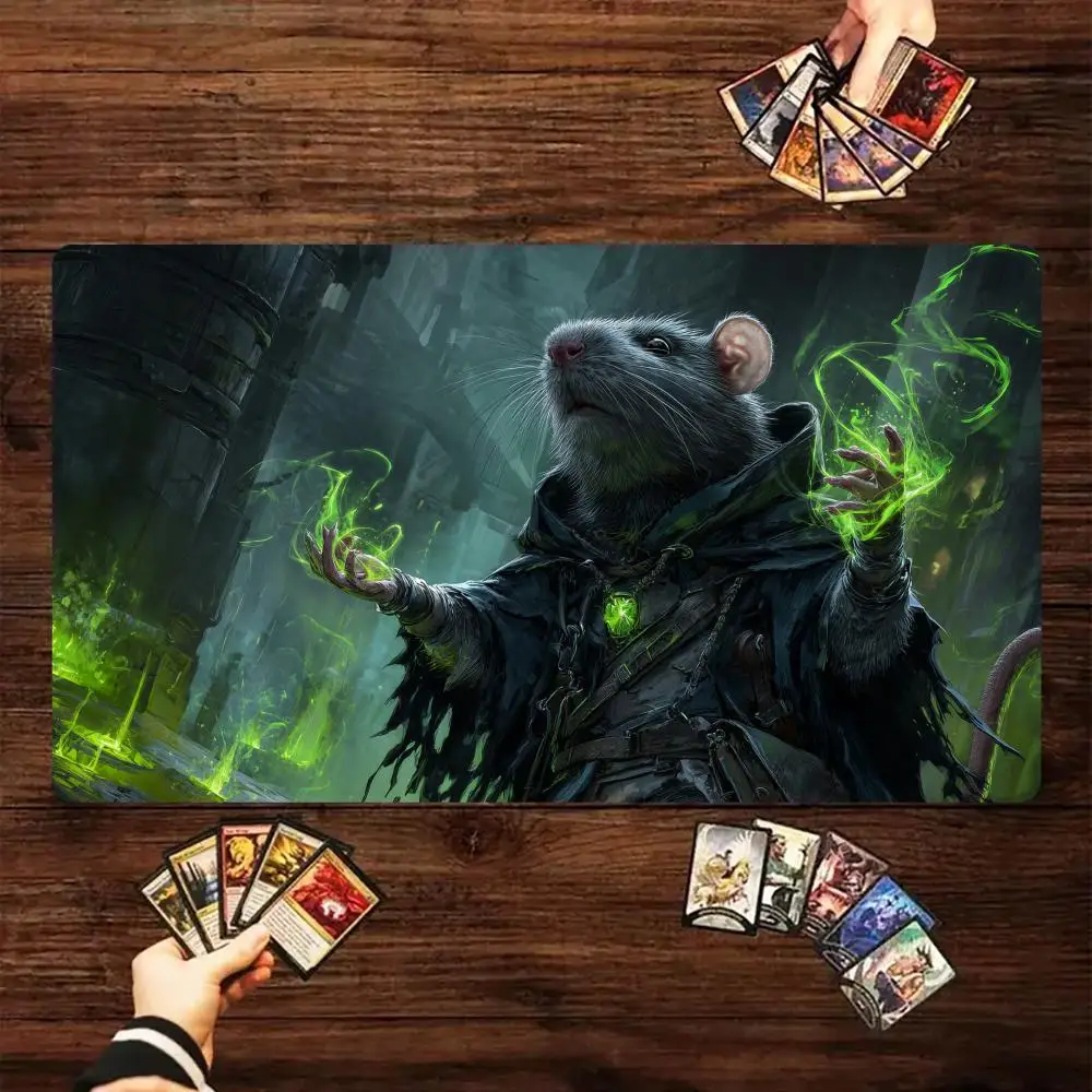 Ruins and the Rat Mage Magic Card Battle Mat MTG Playmat Anti-slip Base 35X60CM gathering gaming mats Board Game Mat for TCG
Ruins and the Rat Mage Magic Card Battle Mat MTG Playmat Anti-slip Base 35X60CM gathering gaming mats Board Game Mat for TCG