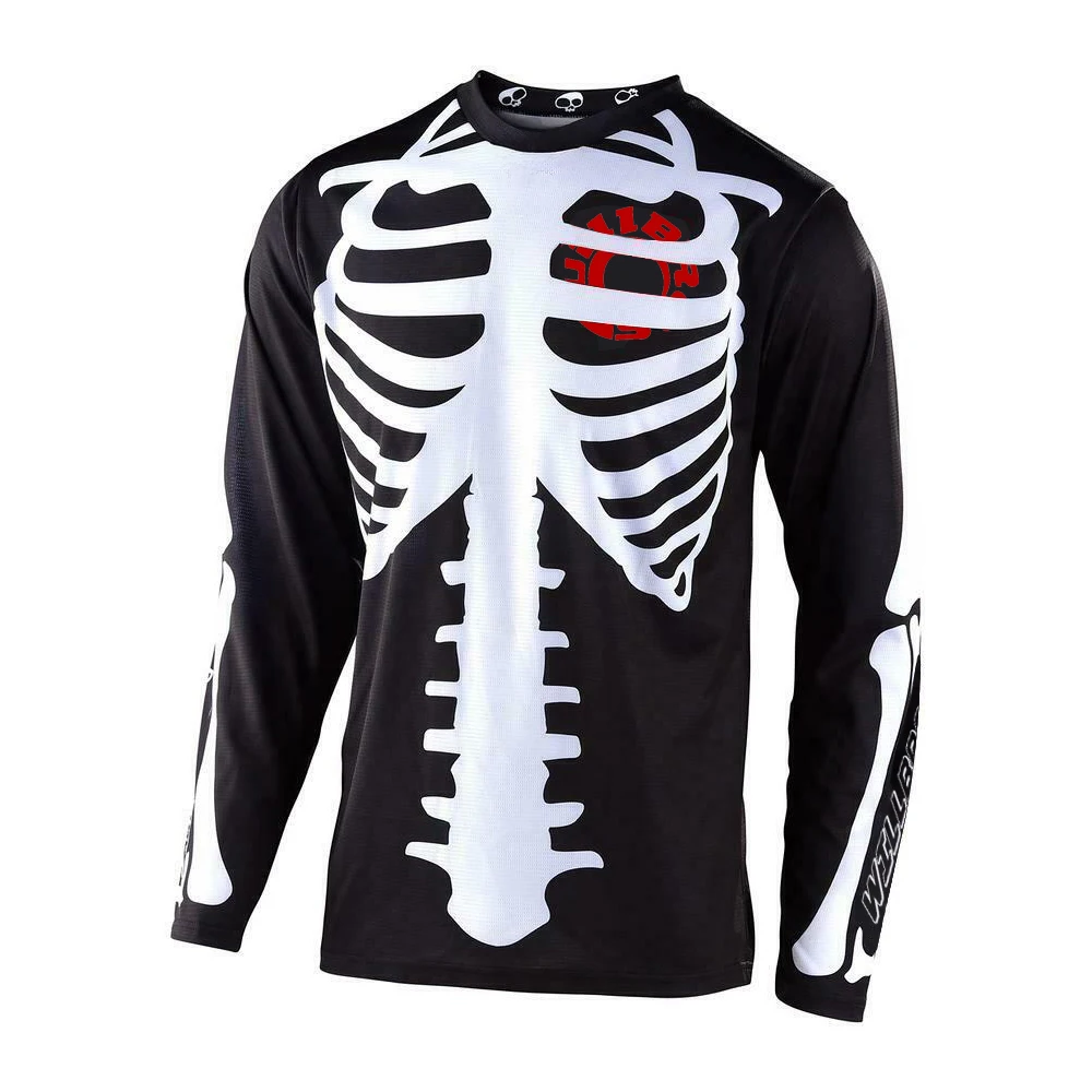 Halloween Long Sleeved T-Shirt Skeleton Off-Road Motorcycle Riding Suit Men'S And Women'S Halloween Trendy Breathable Shirt
Halloween Long Sleeved T-Shirt Skeleton Off-Road Motorcycle Riding Suit Men'S And Women'S Halloween Trendy Breathable Shirt