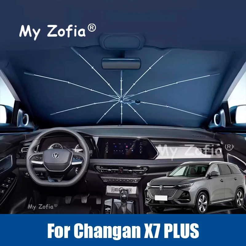 For Changan X7 PLUS 2024 2025 2026 Car Windshield Sunshade Foldable Umbrella amry Front Heat Insulation Cooling Accessories
For Changan X7 PLUS 2024 2025 2026 Car Windshield Sunshade Foldable Umbrella amry Front Heat Insulation Cooling Accessories