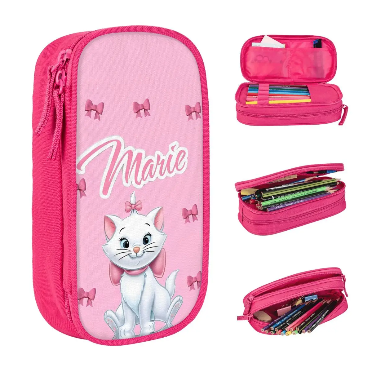 The Aristocats Marie Cat Pencil Case Zipper Pencil Bag Girls Boys Fashion Large School Pencil Cases Supplies
The Aristocats Marie Cat Pencil Case Zipper Pencil Bag Girls Boys Fashion Large School Pencil Cases Supplies