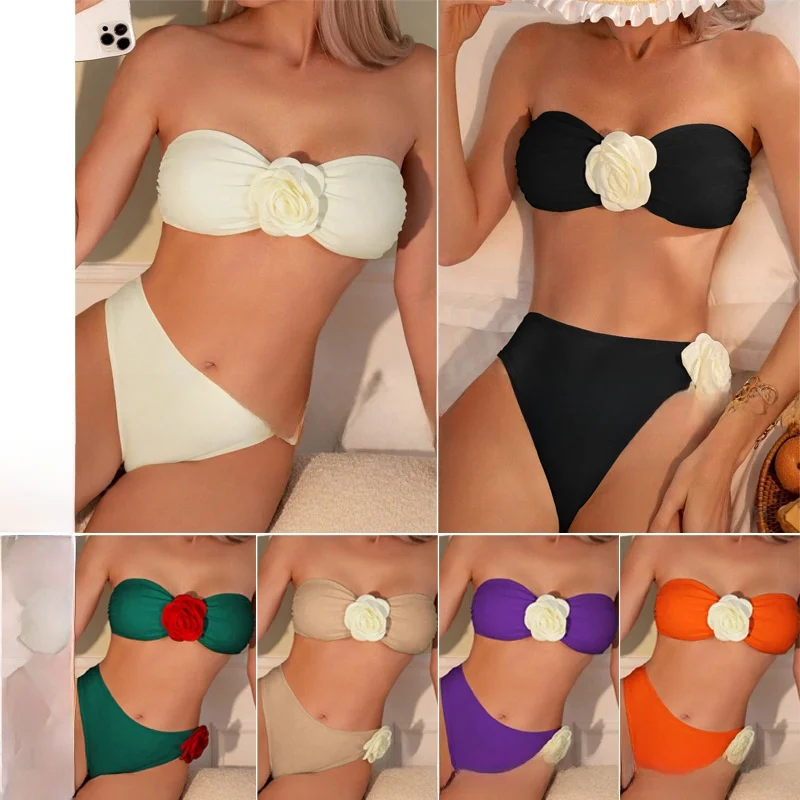 2024 New Faionable 3D Flikini Swimsuit Separate Design Cross-Border Sexy Ins Sle Swimming Suit Sport Fitn Fan Gear
2024 New Faionable 3D Flikini Swimsuit Separate Design Cross-Border Sexy Ins Sle Swimming Suit Sport Fitn Fan Gear