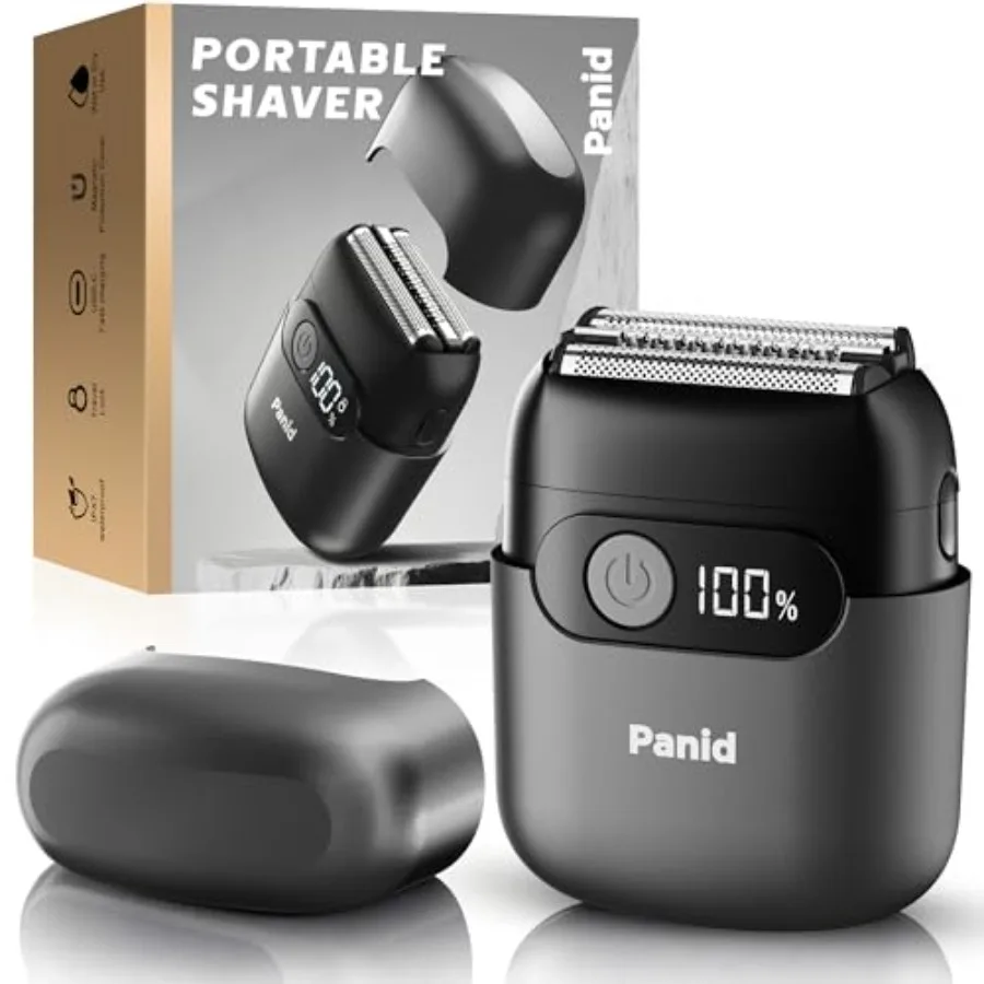 Electric Foil Shavers for Men, Upgraded Mini Electric Razor with 3 Floating Blades, LED Display, USB-C Fast Rechargeable, Porta
Electric Foil Shavers for Men, Upgraded Mini Electric Razor with 3 Floating Blades, LED Display, USB-C Fast Rechargeable, Porta