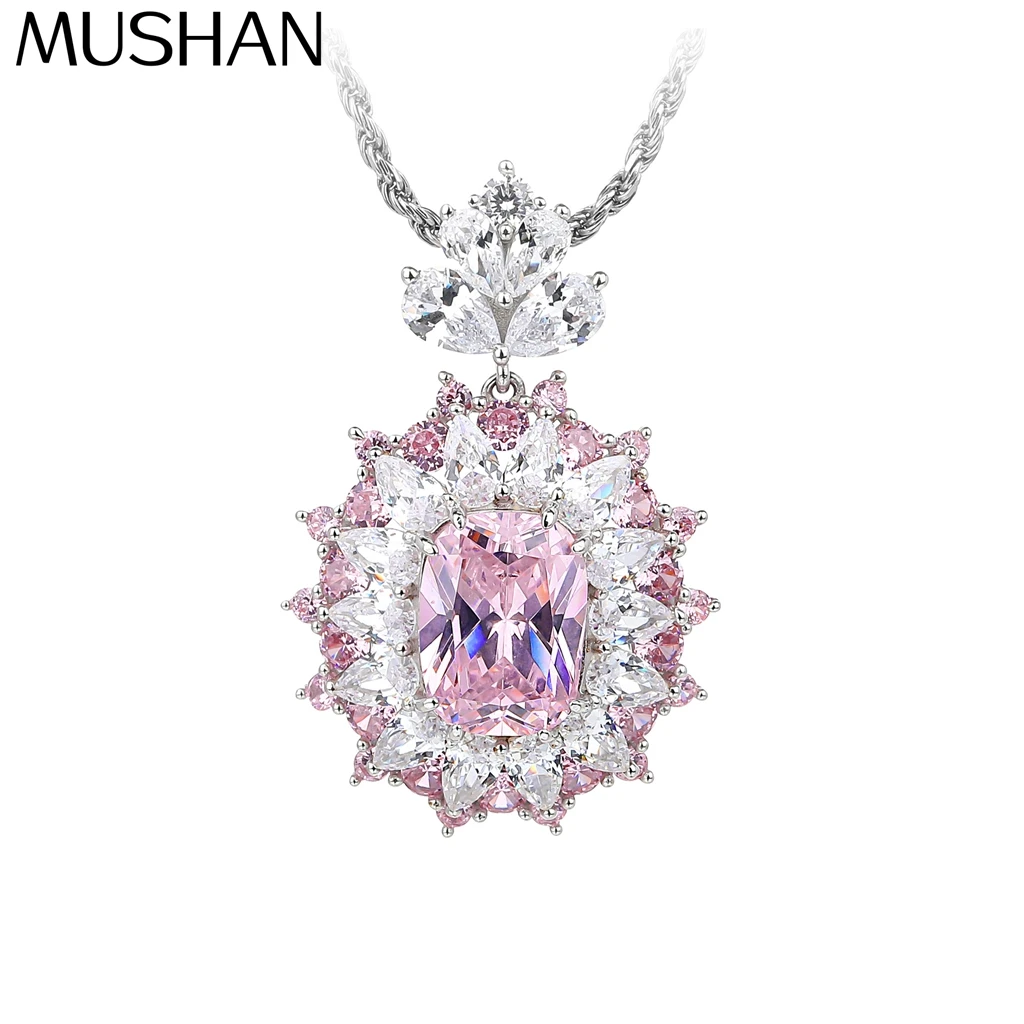 MuShan Jewelry 925 Sterling Silver Necklace 5A CZ Gemstones HCD Gemstones Designer 925 Sterling Silver Pendants Accessories
MuShan Jewelry 925 Sterling Silver Necklace 5A CZ Gemstones HCD Gemstones Designer 925 Sterling Silver Pendants Accessories