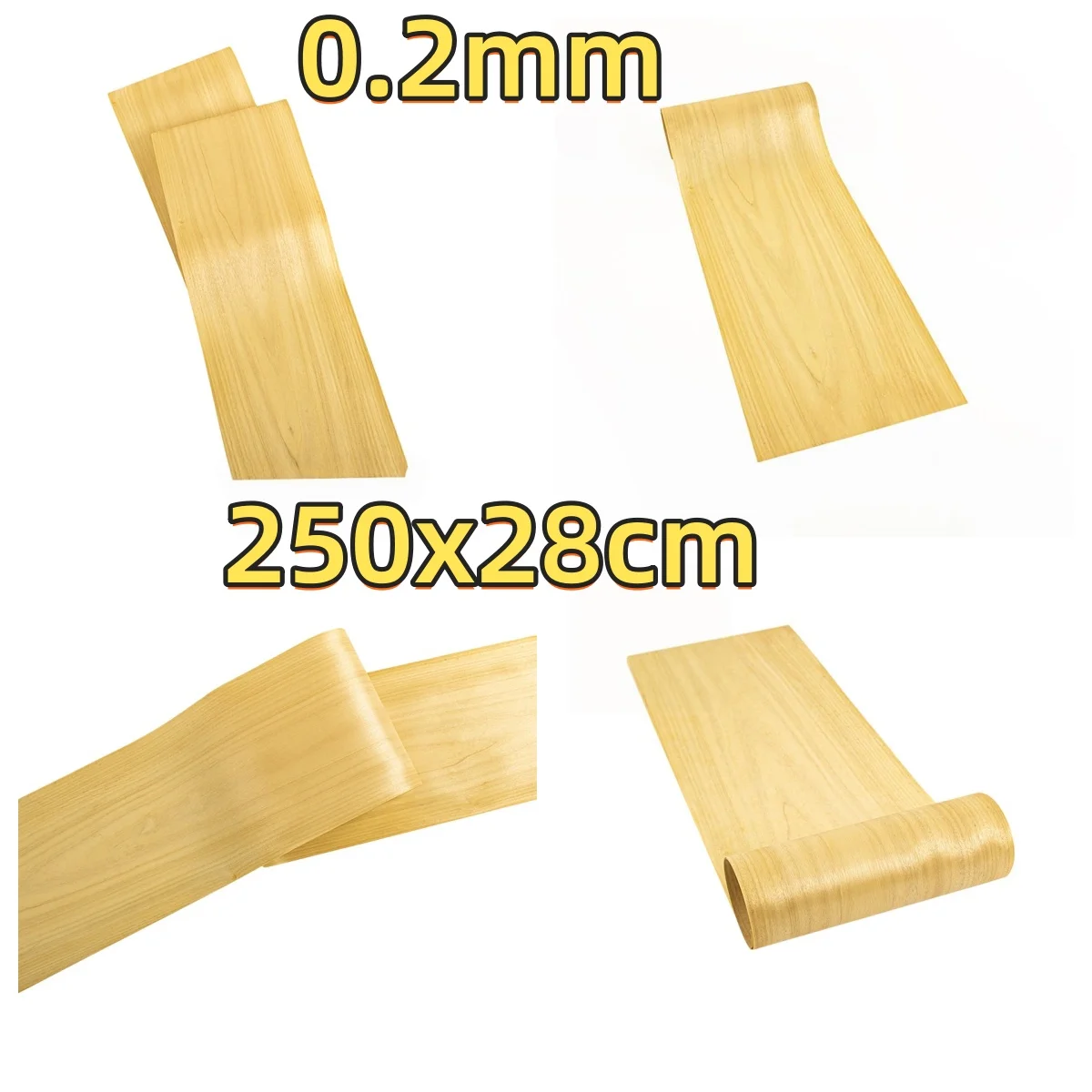 Natural Gold Teak Figured Veneer, 0.2mm, 250x28cm, For Album Cover Decoration & Mixed Media Wood Door Veneering.
Natural Gold Teak Figured Veneer, 0.2mm, 250x28cm, For Album Cover Decoration & Mixed Media Wood Door Veneering.