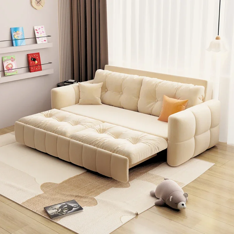 Dual Use Foldable Living Room Sofas Recliner Sleep Designer Floor Lazy Sofa Bed Lounge Cloud Divano Soggiorno Home Furniture
Dual Use Foldable Living Room Sofas Recliner Sleep Designer Floor Lazy Sofa Bed Lounge Cloud Divano Soggiorno Home Furniture