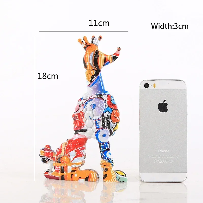 Nordic Creative Color graffiti fortune dog resin sculpture ornament porch wine cabinet TV cabinet desktop home decoration gifts
Nordic Creative Color graffiti fortune dog resin sculpture ornament porch wine cabinet TV cabinet desktop home decoration gifts