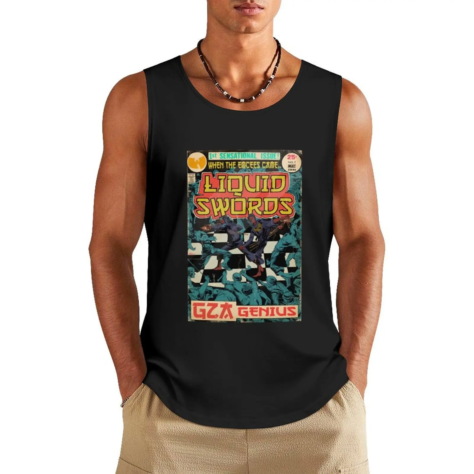 Funny Gift For Liquid Swords Classic Tank Top gym Men's vest new in tops & t-shirt
Funny Gift For Liquid Swords Classic Tank Top gym Men's vest new in tops & t-shirt