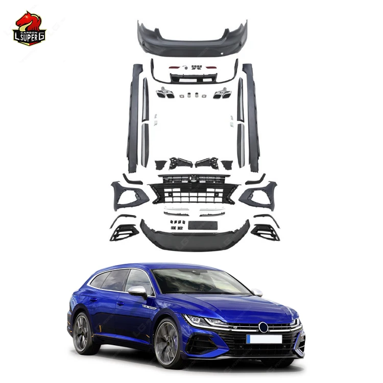 PP Material R Style Bodykit for Volkswagen Arteon 2021 Upgrade Front Rear Bumper Grill Side Skirts Rear Diffuser Exhaust Bodykit
PP Material R Style Bodykit for Volkswagen Arteon 2021 Upgrade Front Rear Bumper Grill Side Skirts Rear Diffuser Exhaust Bodykit