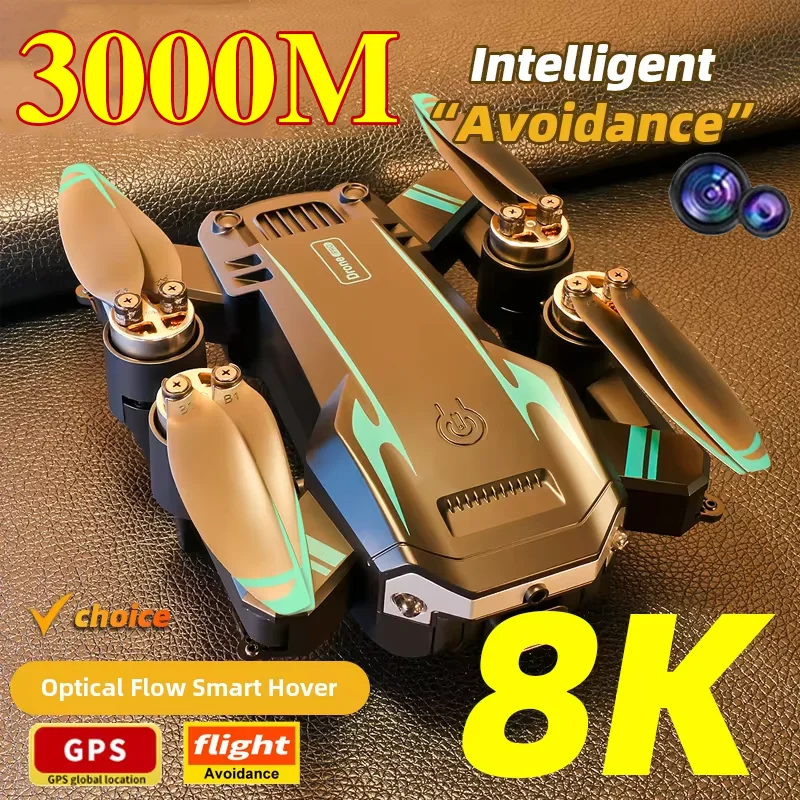 Новый дрон G6 8K Professional HD 360 ° Аэрофотосъемка Складные двойные камеры 5G GPS Препятствия Avoidanc Бесщеточный квадрокоптер 3 км
Новый дрон G6 8K Professional HD 360 ° Аэрофотосъемка Складные двойные камеры 5G GPS Препятствия Avoidanc Бесщеточный квадрокоптер 3 км