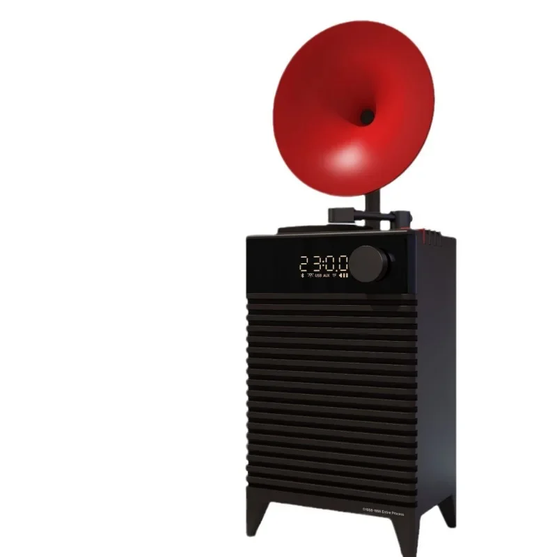Retro modern bluetooth speaker card outdoor portable wireless audio subwoofer multi-function clock
Retro modern bluetooth speaker card outdoor portable wireless audio subwoofer multi-function clock