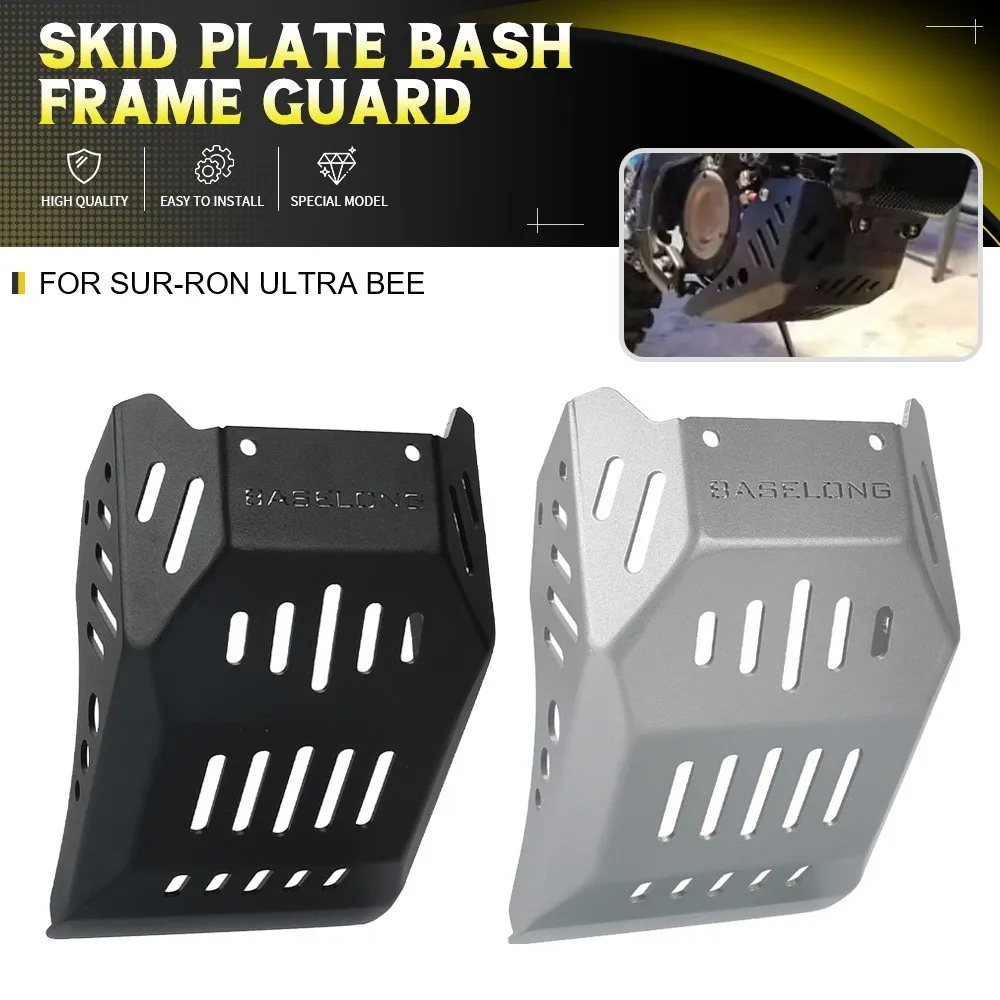 For Sur-Ron Ultra Bee Aluminum Alloy Engine Chassis Guard Shield Motorcycle Accessories Skid Plate Pan Protector Cover Fairing
For Sur-Ron Ultra Bee Aluminum Alloy Engine Chassis Guard Shield Motorcycle Accessories Skid Plate Pan Protector Cover Fairing