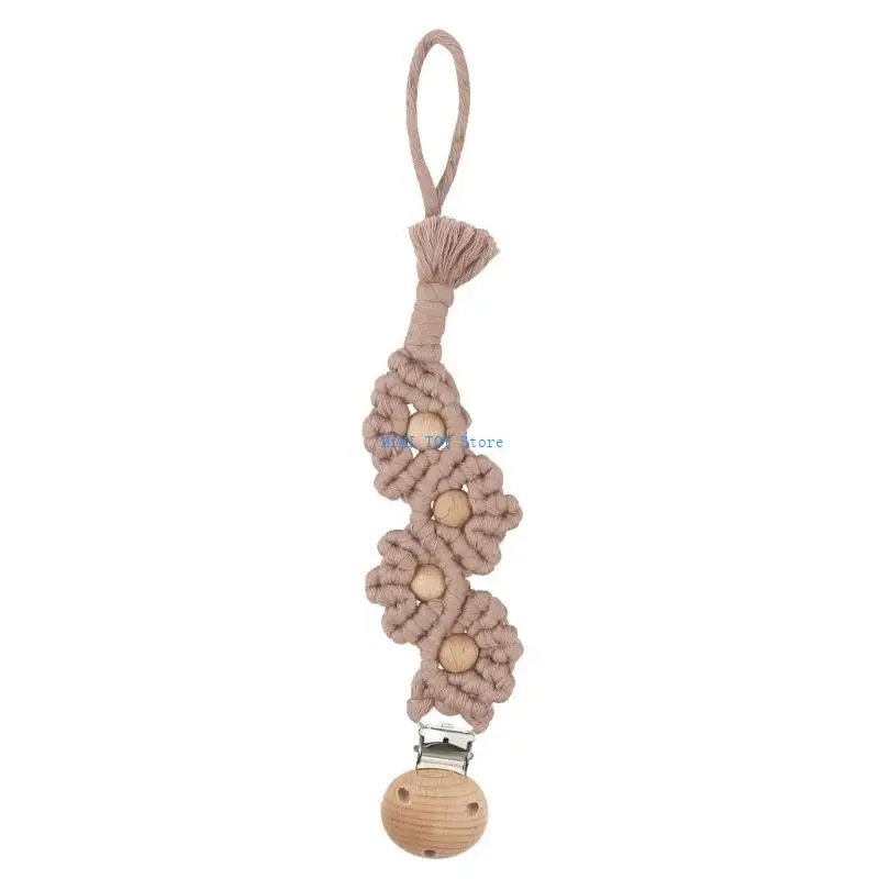 24BE Wooden Bead Pacifier Clip Anti-Lost Nursing Nipple Chains Baby Chewing Toy Gift
24BE Wooden Bead Pacifier Clip Anti-Lost Nursing Nipple Chains Baby Chewing Toy Gift