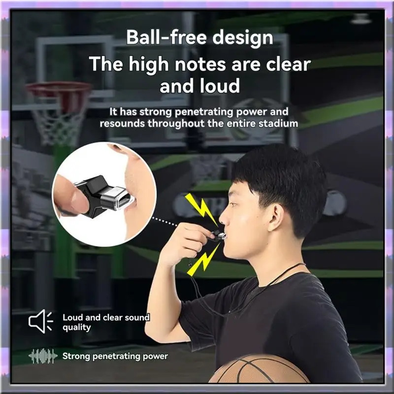 ABJX New Professional Referee Whistle Kit, Seedless, For Soccer And Basketball, Black Outdoor Emergency Survival Tool
ABJX New Professional Referee Whistle Kit, Seedless, For Soccer And Basketball, Black Outdoor Emergency Survival Tool