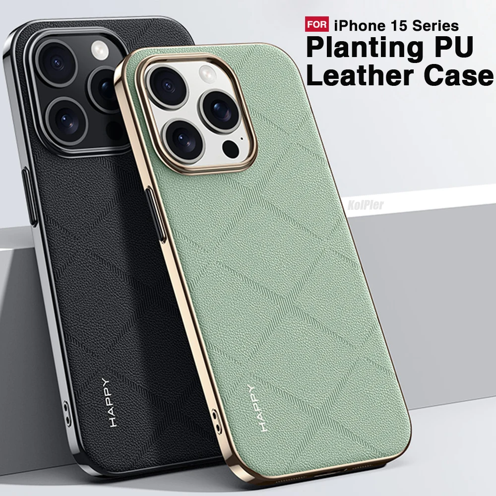 Роскошный чехол из искусственной кожи с покрытием для iPhone 15 PRO MAX 15PRO Защита объектива камеры Жесткий Тонкий хорошая текстура Оригинальный чехол
Роскошный чехол из искусственной кожи с покрытием для iPhone 15 PRO MAX 15PRO Защита объектива камеры Жесткий Тонкий хорошая текстура Оригинальный чехол