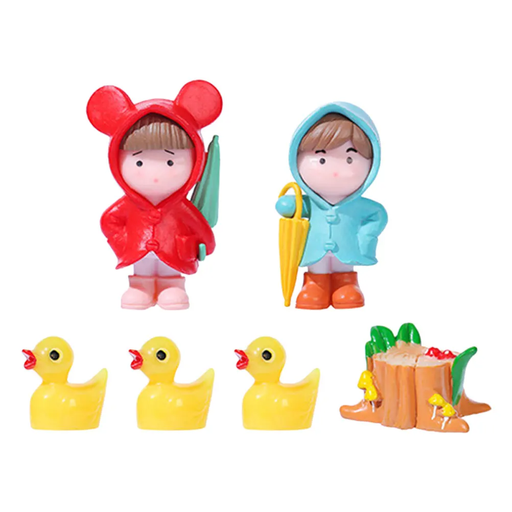 6pcs Mini Duck Figures Cute Resin Sculptures Decor Small Statues for Fairy Landscapes Lightweight Portable
6pcs Mini Duck Figures Cute Resin Sculptures Decor Small Statues for Fairy Landscapes Lightweight Portable