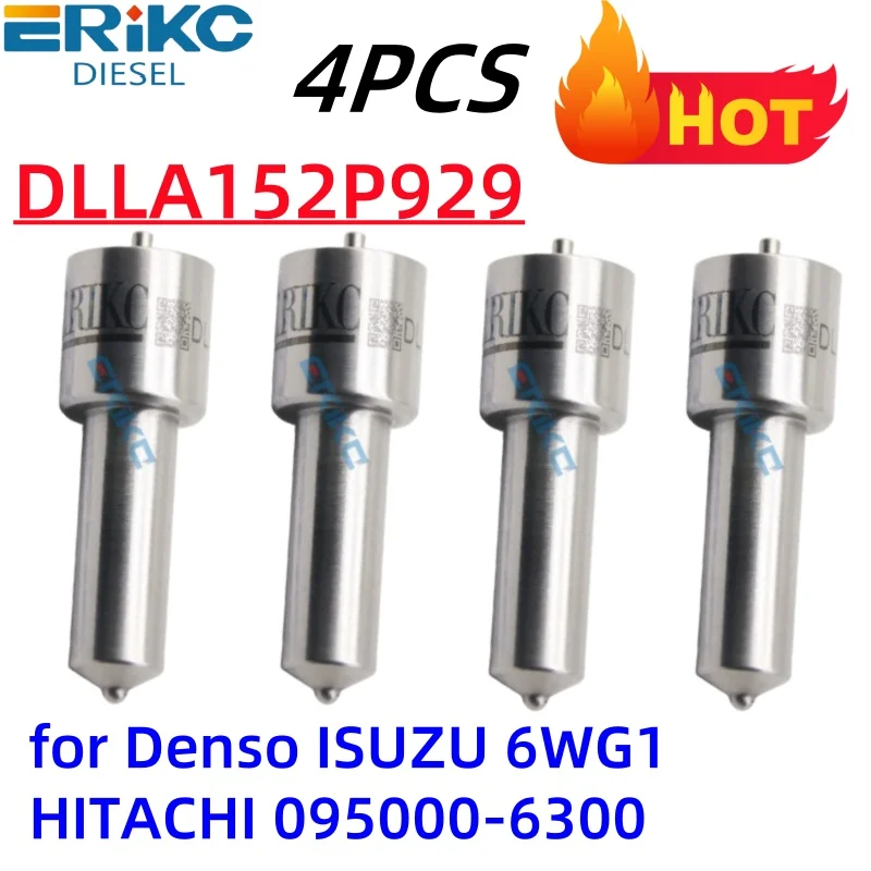 4 шт. форсунка Common Rail DLLA152P929 дизельная форсунка DLLA 152 P 929, 093400-9290 ДЛЯ ISUZU 6WG1 HITACHI 095000-6300
4 шт. форсунка Common Rail DLLA152P929 дизельная форсунка DLLA 152 P 929, 093400-9290 ДЛЯ ISUZU 6WG1 HITACHI 095000-6300