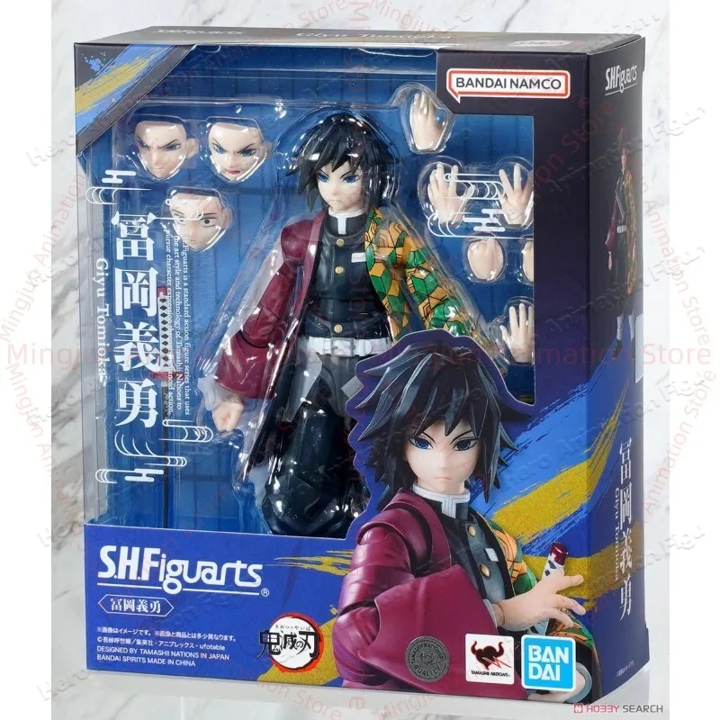 In Stock Original Bandai SHF Demon Slayer: Kimetsu No Yaiba Tomioka Giyuu's Breath of Water Pillar Movable Figure Toy Gift
In Stock Original Bandai SHF Demon Slayer: Kimetsu No Yaiba Tomioka Giyuu's Breath of Water Pillar Movable Figure Toy Gift