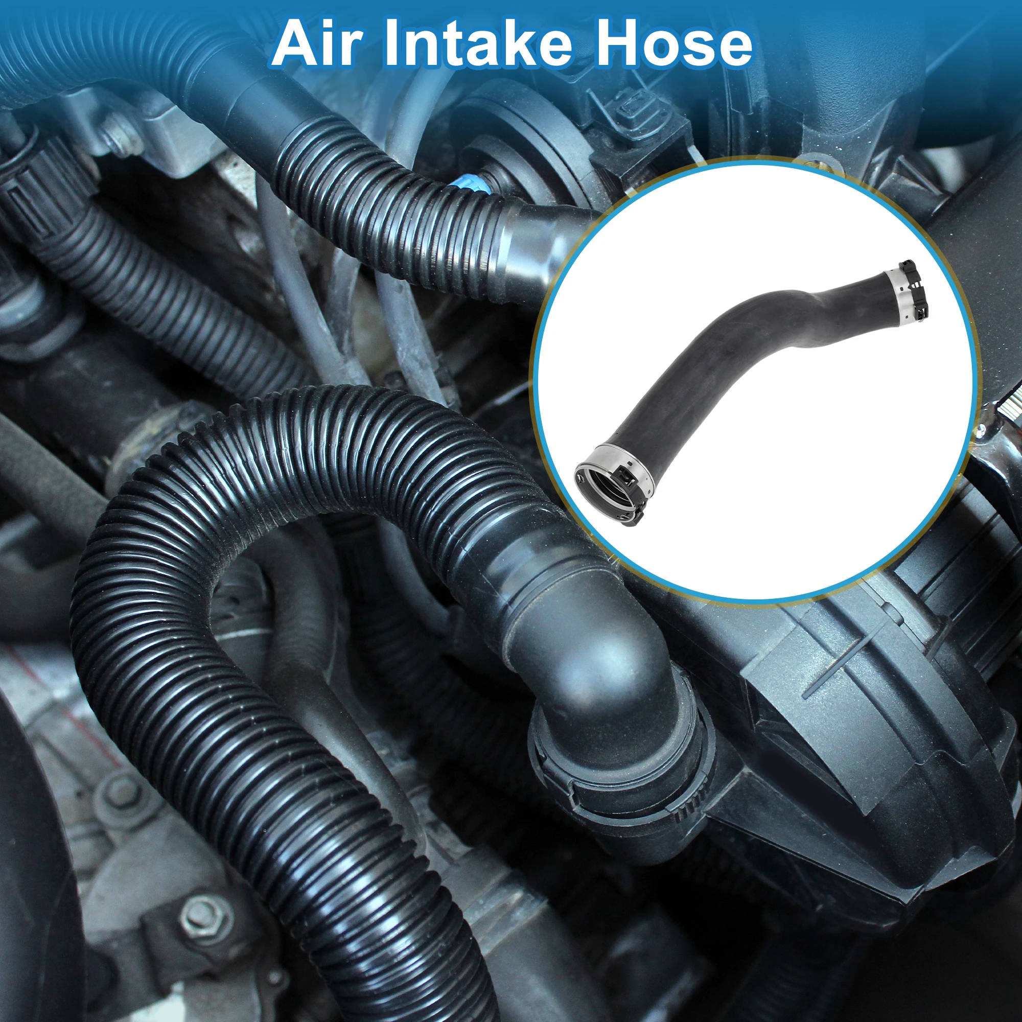 Шланг воздухозаборника двигателя UXCELL для BMW 7 серии G11 G12 725d 2016-2019, номер 11618572859 
Шланг воздухозаборника двигателя UXCELL для BMW 7 серии G11 G12 725d 2016-2019, номер 11618572859